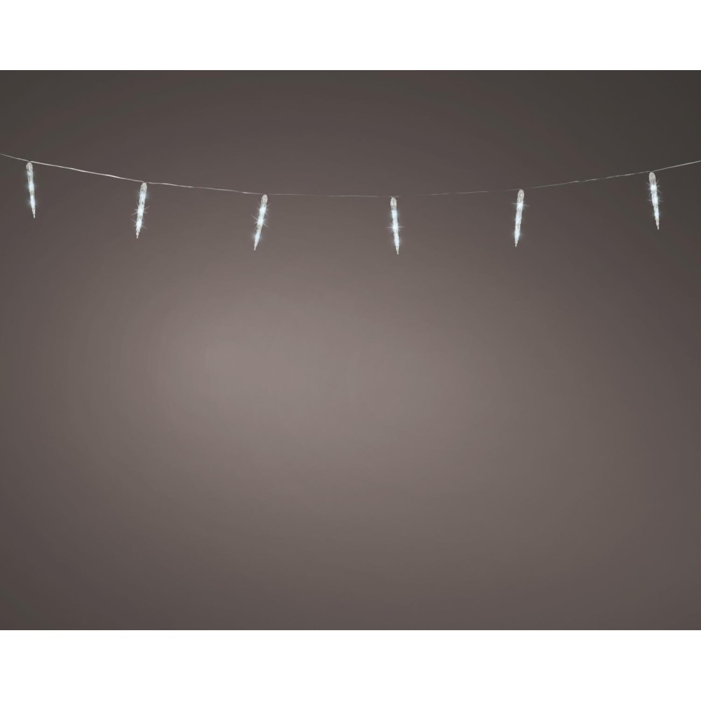 GHIACCIOLI PENDENTI 8 LED L.280 H.18